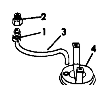 Oil Pump Screen Diagram and Parts List for CUB185  Cub Cadet Lawn Tractor